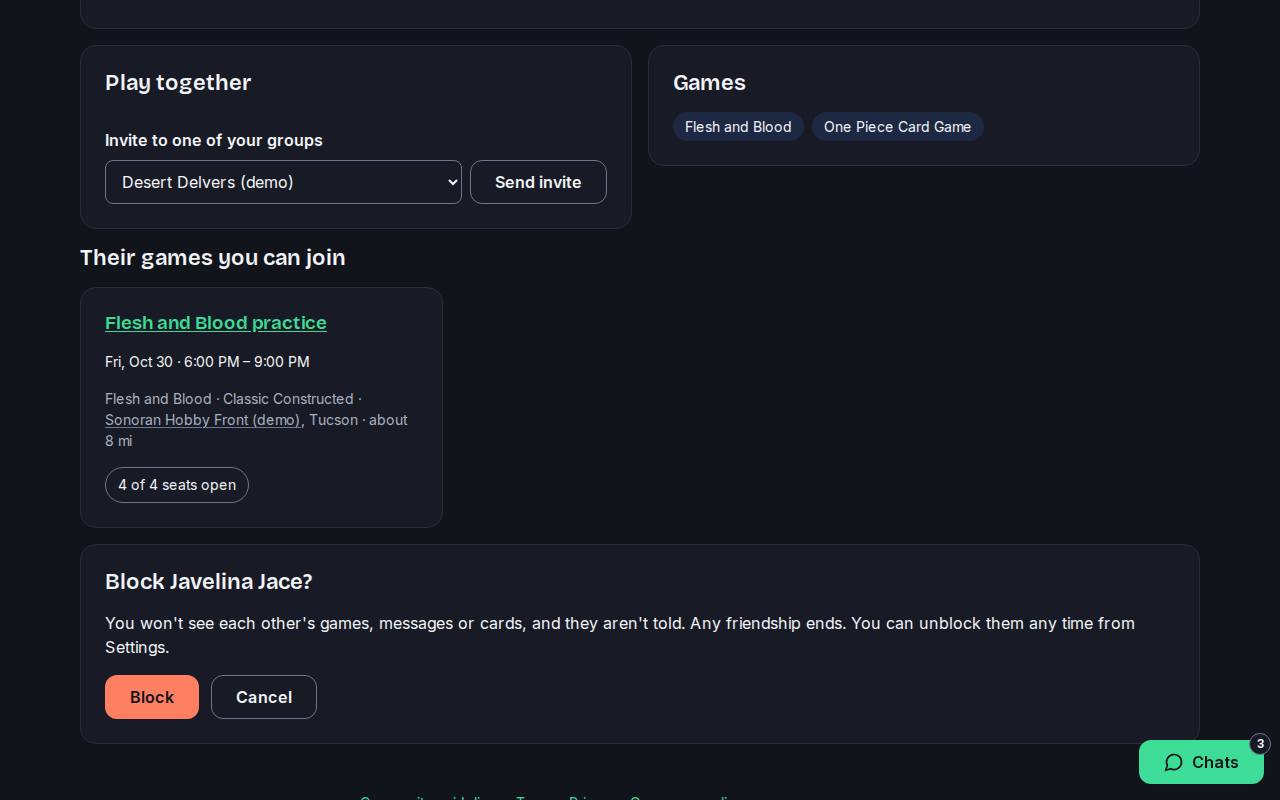 The block confirmation explaining what a block does